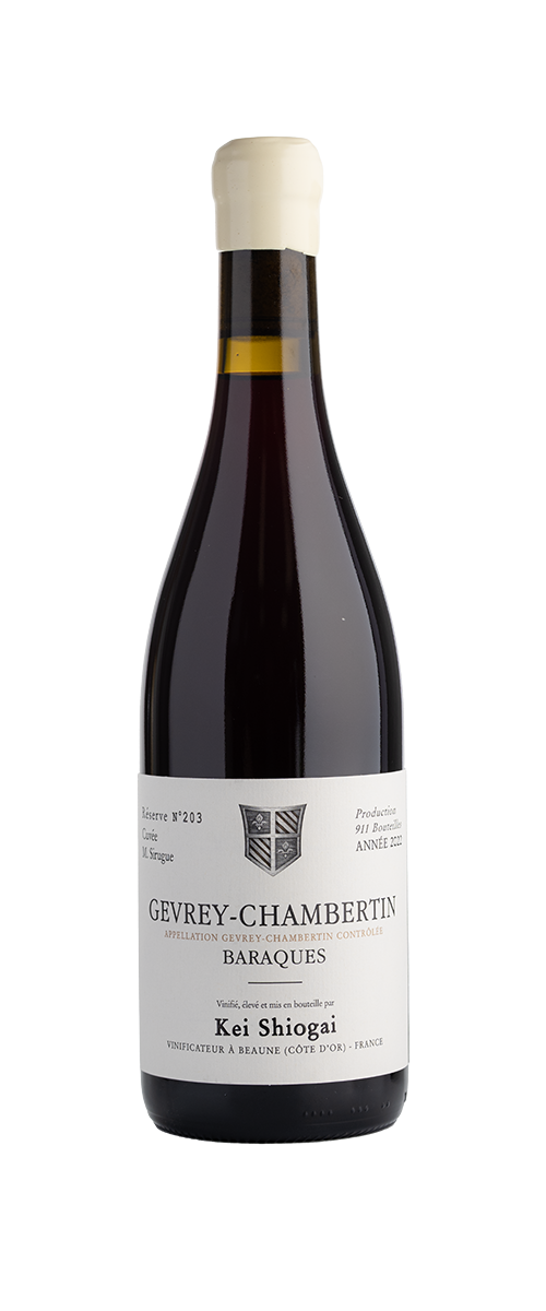 Kei Shiogai Gevrey Chambertin Baraques 2022 – Vins Des Dieux