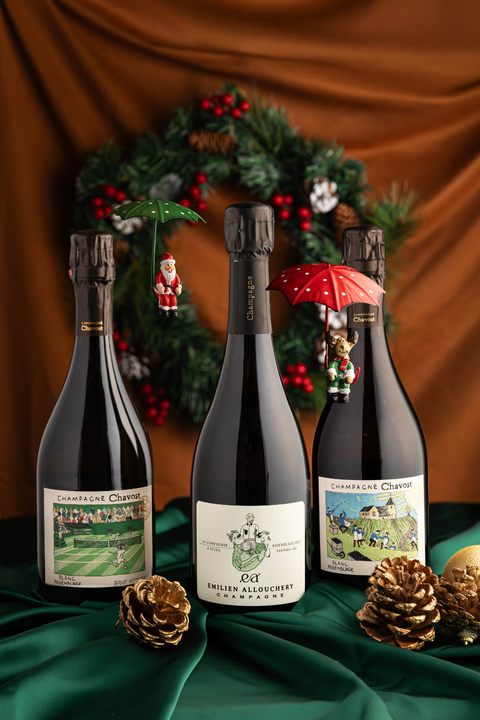 PACK CHAMPAGNE NAVIDAD (3 BOTELLAS)