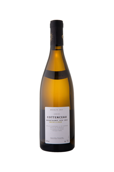 Cottenceau Maxime Montagny 1er Cru La Moulliere 2021 Blanc - Vins Des Dieux