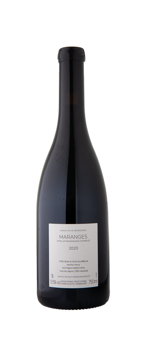 Marthe Henry Boillot Maranges rouge 2020