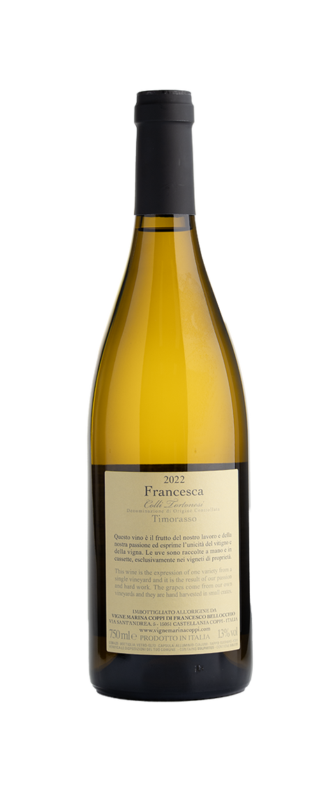 Vigne Marina Coppi Francesca 2022 Timorasso