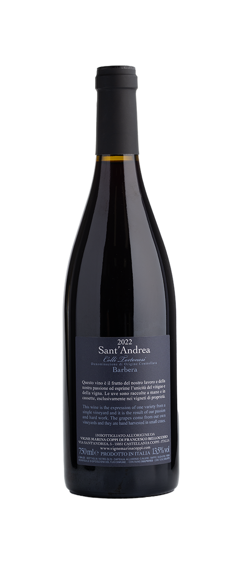 Vigne Marina Coppi Sant’Andrea 2022 Barbera