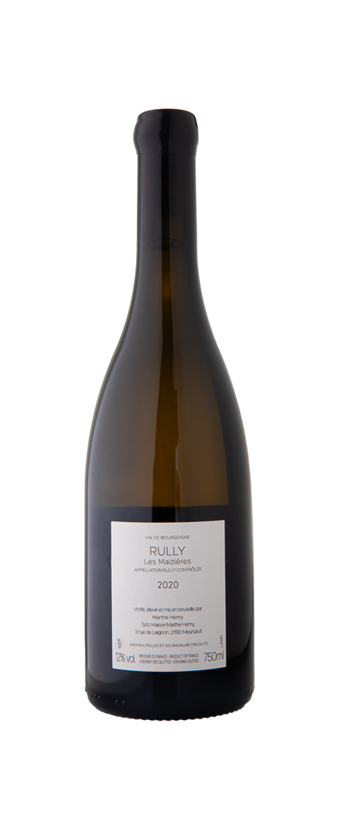 Marthe Henry Boillot Rully les Maizières 2020