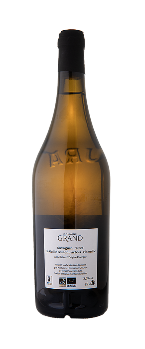 Arbois SAVAGNIN En Guille-Bouton 2022 vin ouillé AB