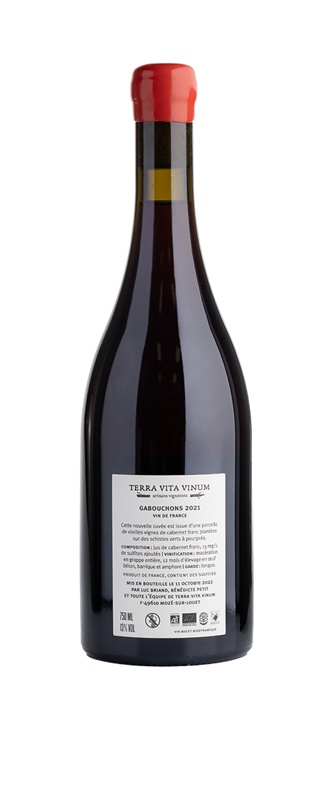 Terra Vita Vinum Gabouchons Rouge 2021 VDF