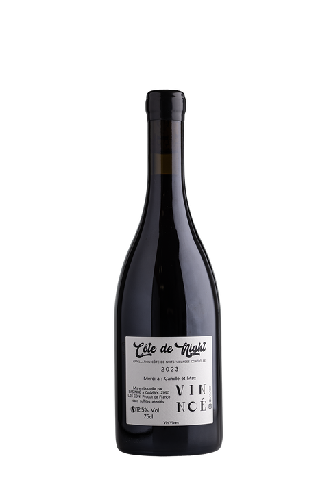 Vin Noé Jonathan Purcell "Côte de Night" Côte de Nuits Villages 2023