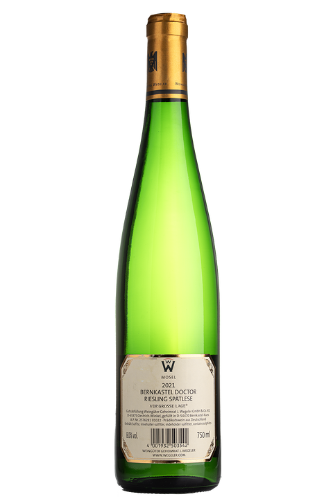 WW Bernkasteler Doctor Riesling Spätlese Süß 2021 VDP Grosse Lage