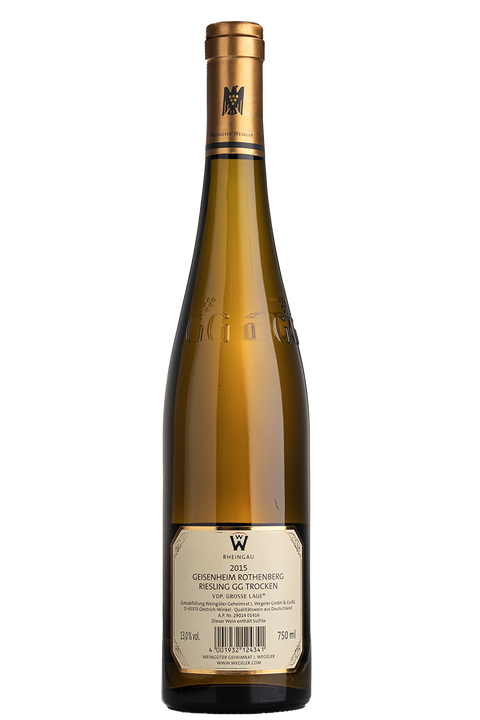 WW Rheingau Rothenberg Riesling GG trocken 2015 VDP Grosse Lage in Holzkiste