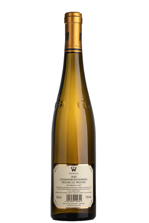 WW Rheingau Rothenberg Riesling GG trocken 2020 VDP Grosse Lage in Holzkiste