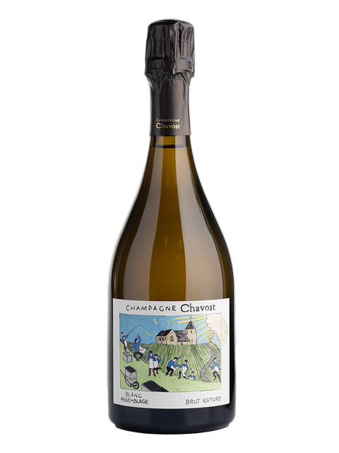 Botella de Champagne Chavost Blanc d’Assemblage Brut Nature